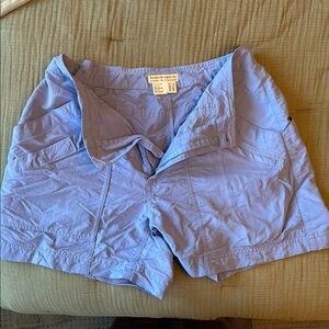 Royal Robbins Women's Backcountry Pro Blue Shorts